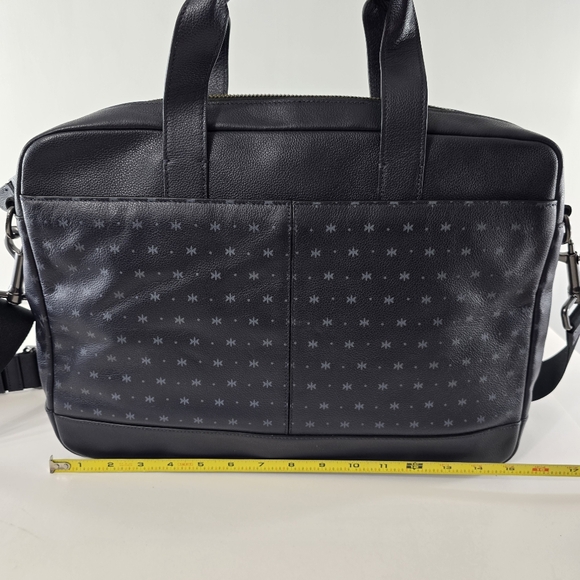 Coach Hamilton Leather Star Dot Laptop Portfolio Business Commuter Crossbody Bag - Picture 5 of 16
